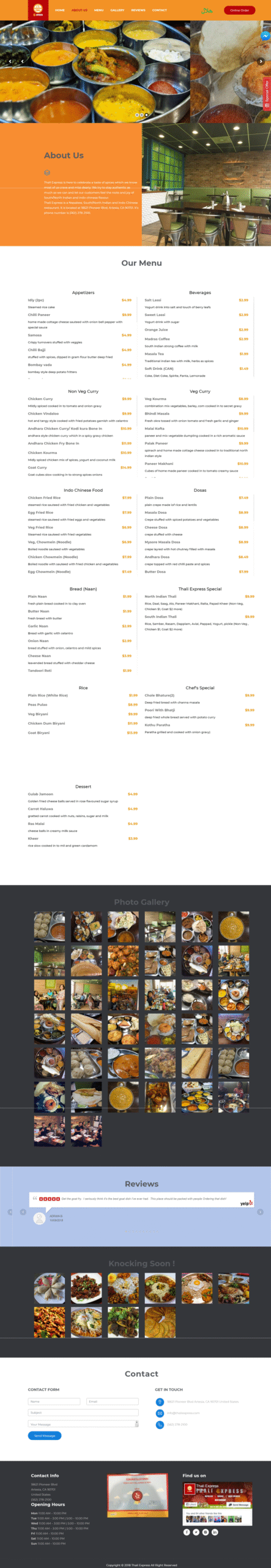 Online Ordering System Website Design for Restaurants - Image 3